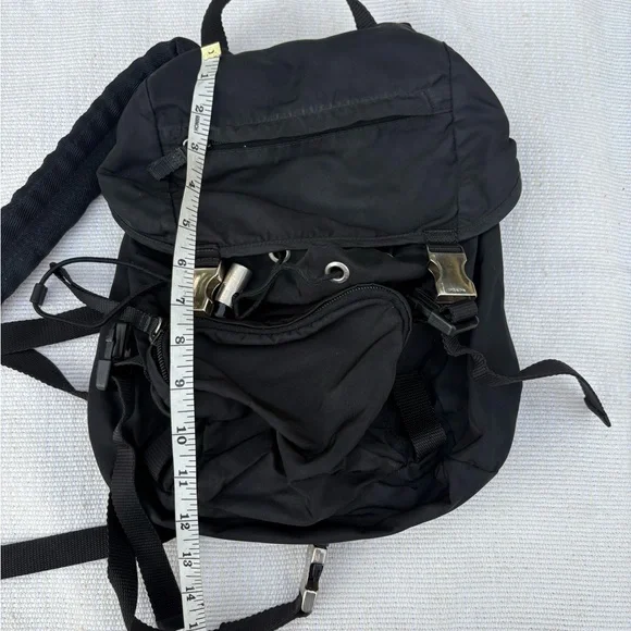 Prada Black Drawstring Backpack - Picture 7 of 12